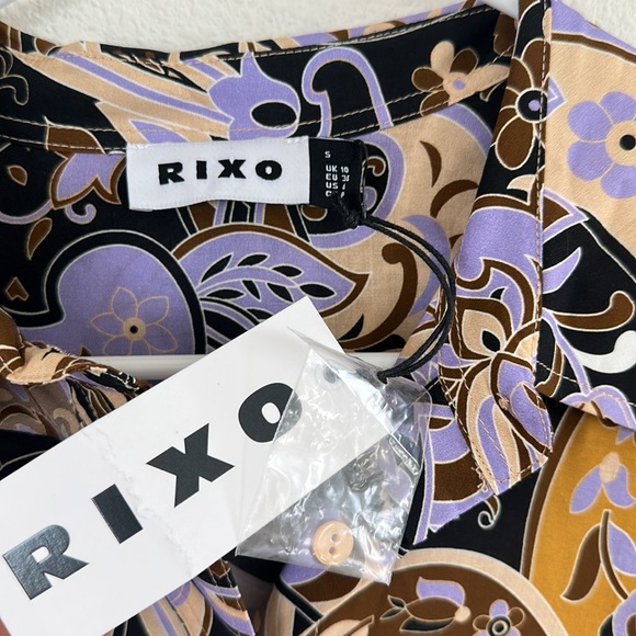 RIXO Multicolor Floral Maxi Dress - Picture 14 of 14